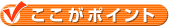 ここがポイント