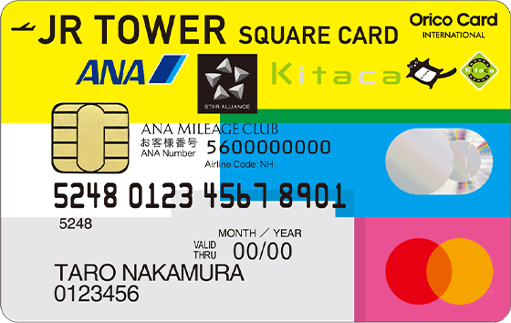 JRタワースクエアカード（mastercard）