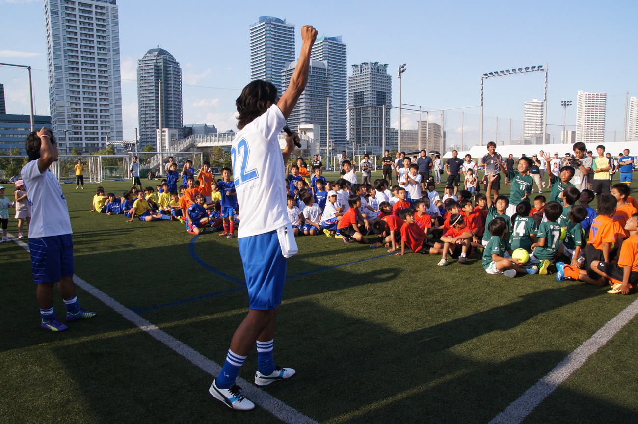 試合後にはじゃんけん大会を開催