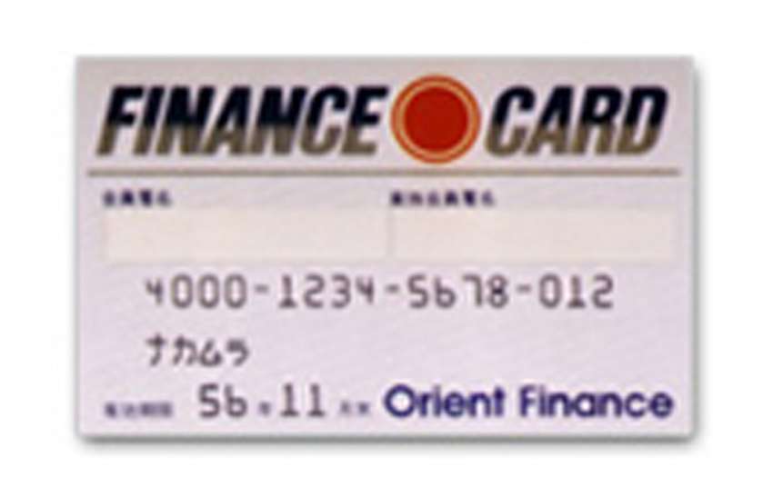 Finance Card