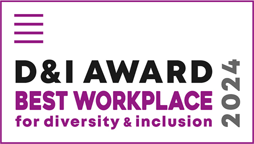 D&I AWARD BEST WORKPLACE for diversity & inclusion 2024