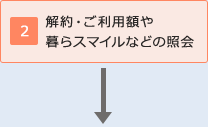 ご利用可能額や暮らスマイルなどの照会